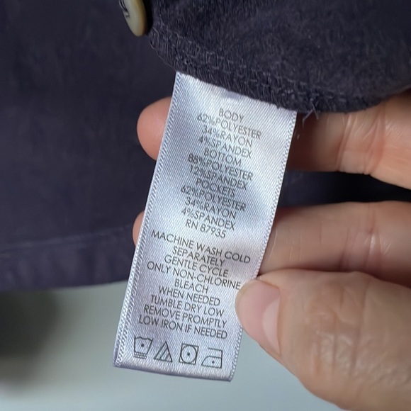 LOGO Lori Goldstein Cardigan French Terry A281027 size 1X B15 - Picture 5 of 6